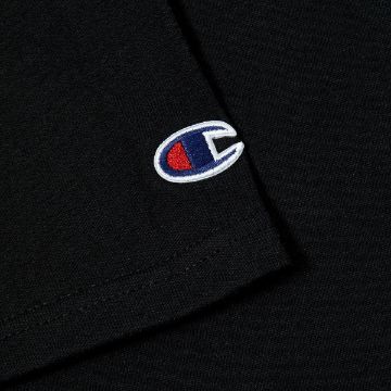 KROM x Champion T shirt Black