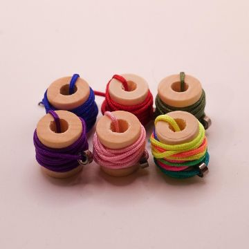 swiss kendama rainbow string pack