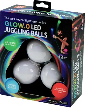 Image de LED Juggling balls - Wes Peden Signature serie
