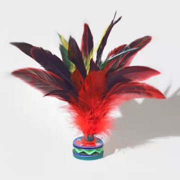Bild von Jianzi - traditional Chinese shuttlecock game
