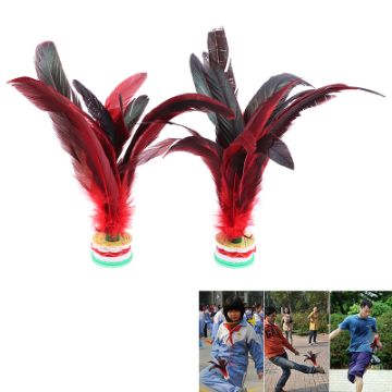 Bild von Jianzi - traditional Chinese shuttlecock game